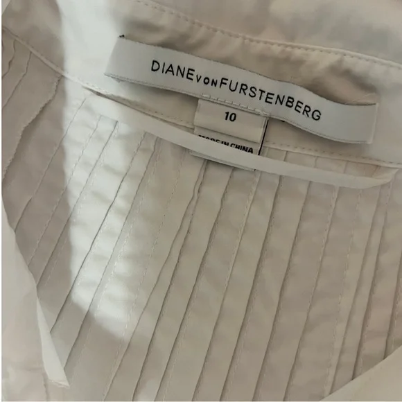 Diane von Fürstenberg Memphis Shirt Dress - Picture 8 of 12